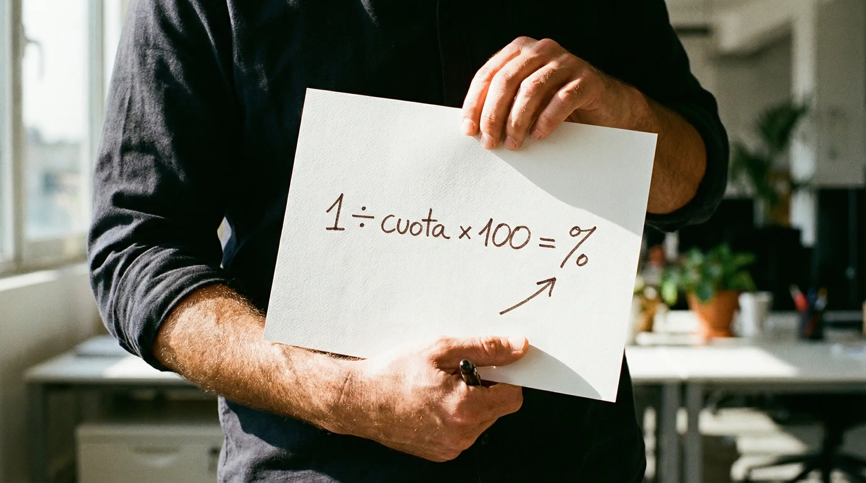 Probabilidad implícita en apuestas deportivas: cálculo y aplicación